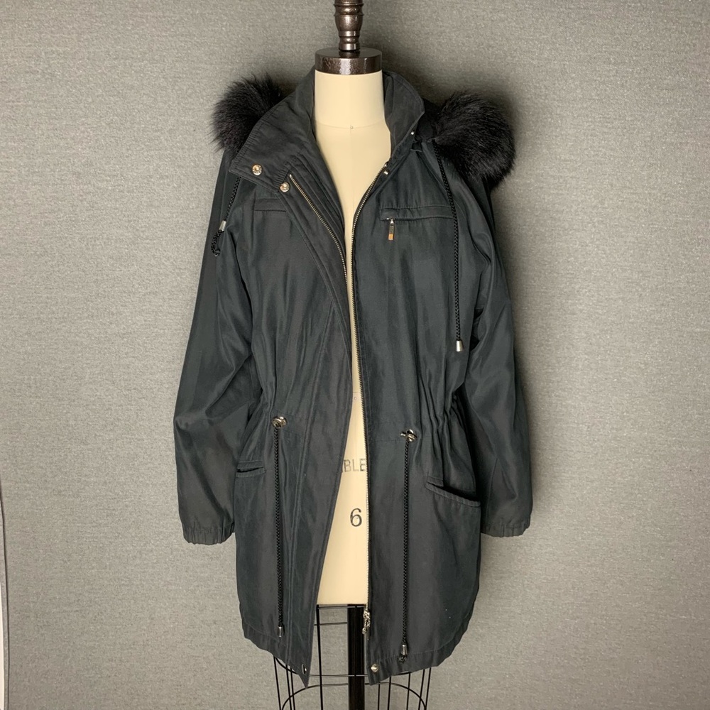 Vintage black Chombert parka